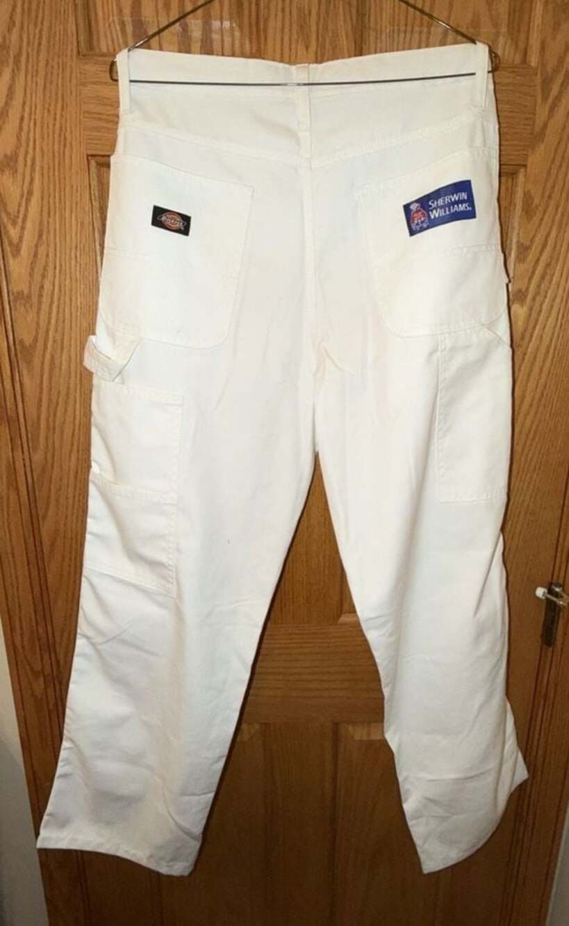Dickies x Sherwin Williams Carpenter Painter Pants White